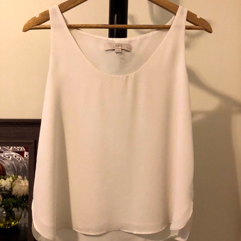 Simple white top
